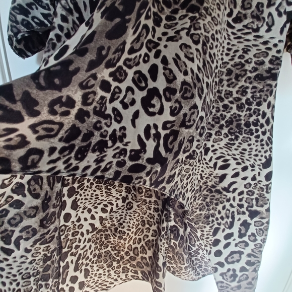 A Dip of Darling Animal Print High Low Top - Picture 5 of 5